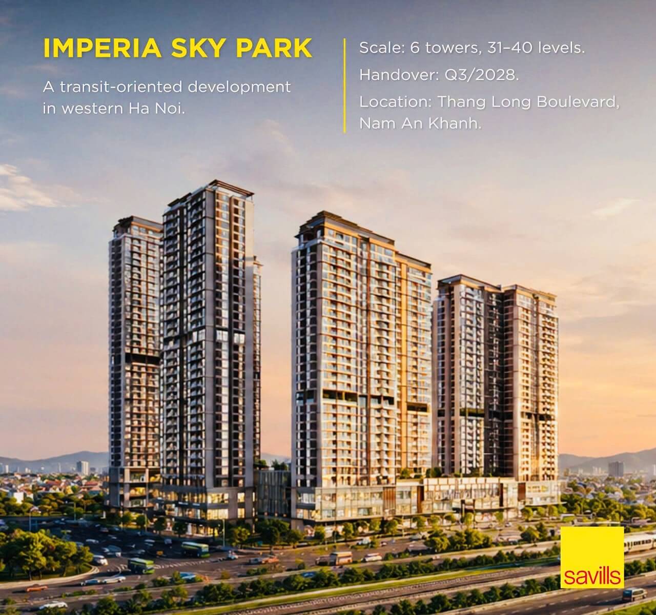 hình phối cảnh dự án Imperia Sky Park