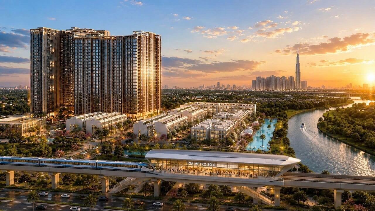 phối cảnh dự án Imperia Sensa Park MIK Liên Phường Thủ Đức