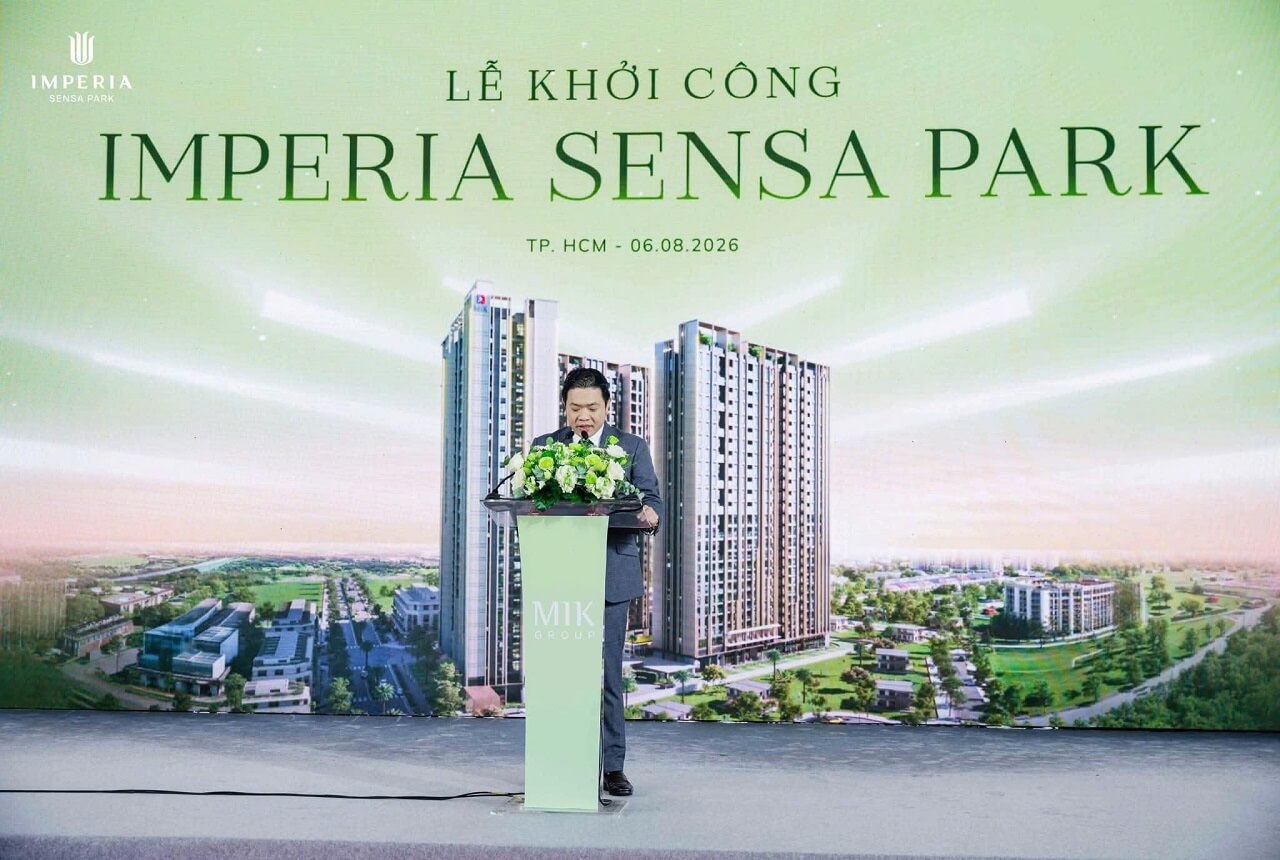 hình lễ khởi công Imperia Sensa Park